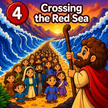 Story face 4: Crossing the Red Sea